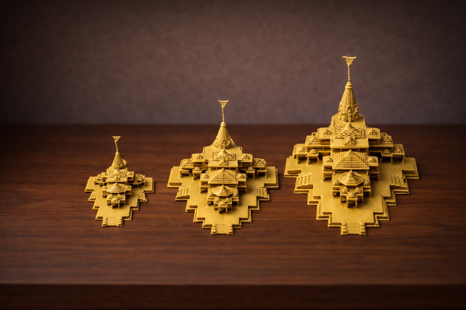 Ayodhya Ram Mandir Miniature (Large)