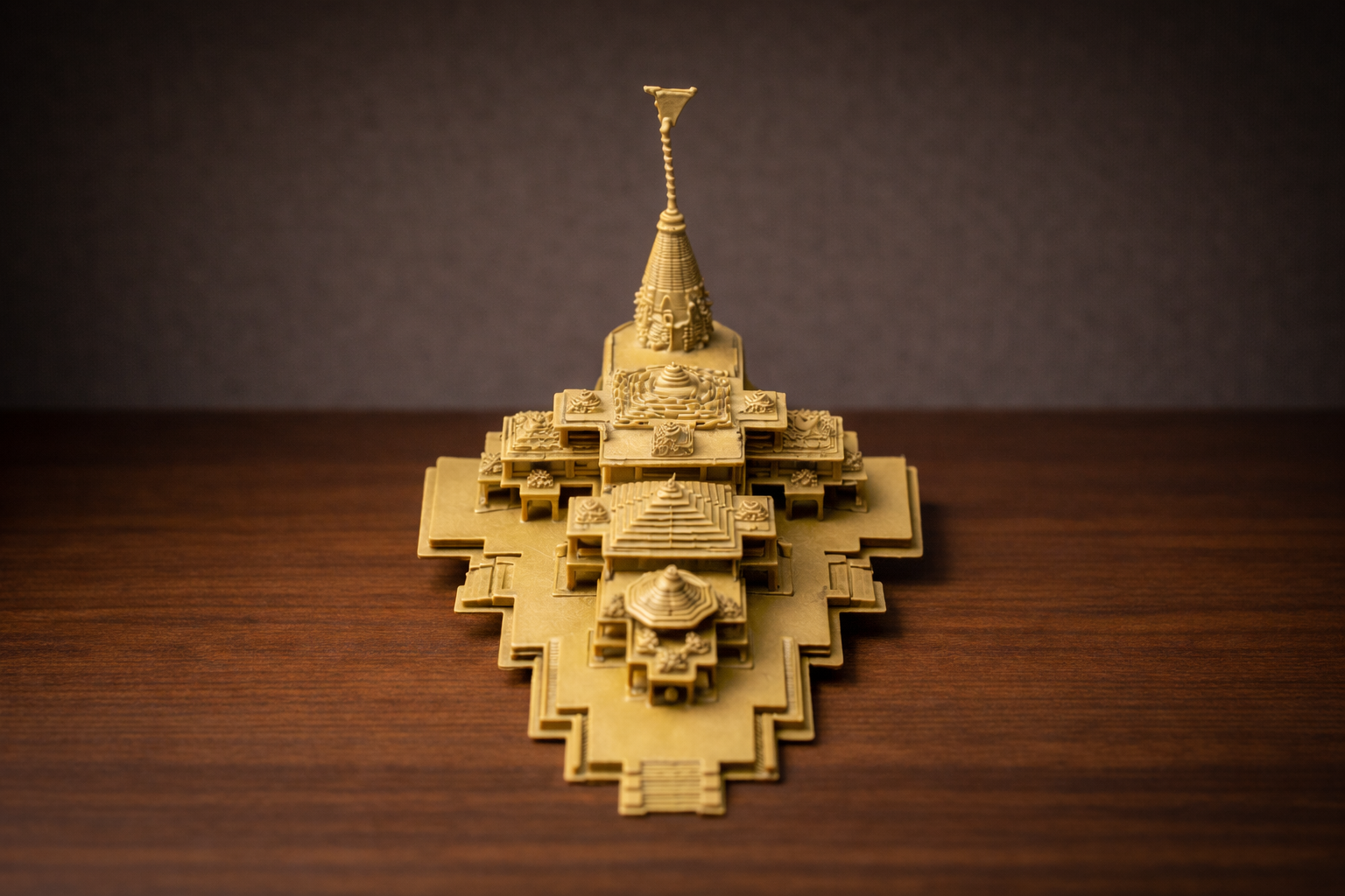 Ayodhya Ram Mandir Miniature (Large)