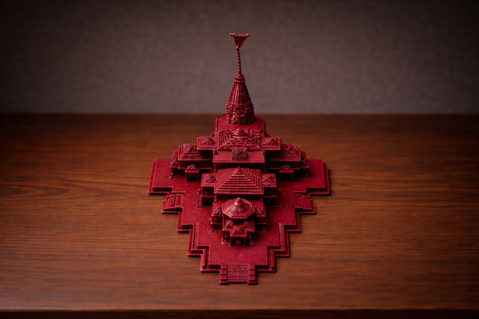 Ayodhya Ram Mandir Miniature - Large